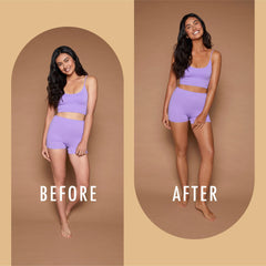 St Moriz Professional Dark Mousse application mitt aids smooth, streak-free results.