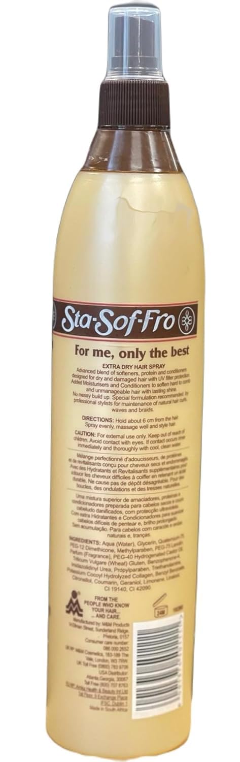 Sta-Sof-Fro uso familiar, fórmula suave para toda la familia.