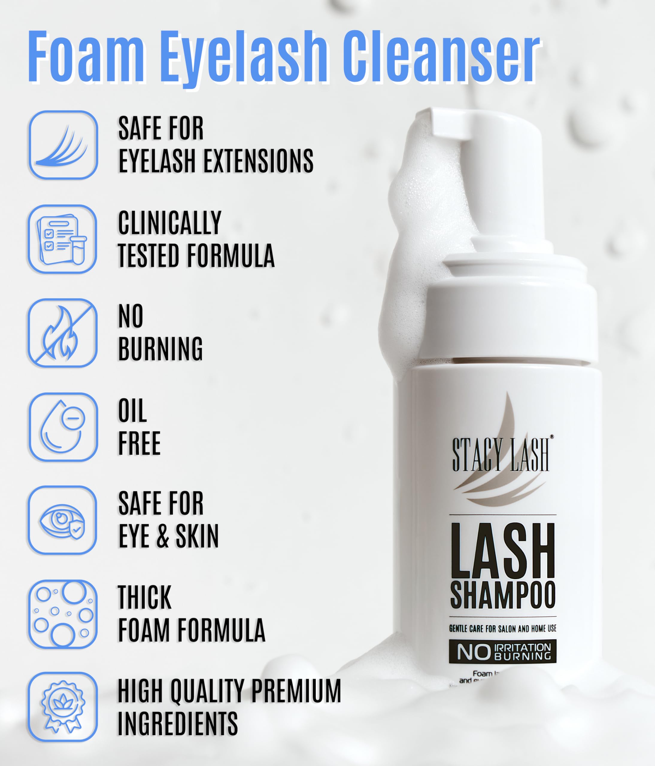 STACY LASH eyelid makeup remover usage shows safe dual-purpose cleansing.