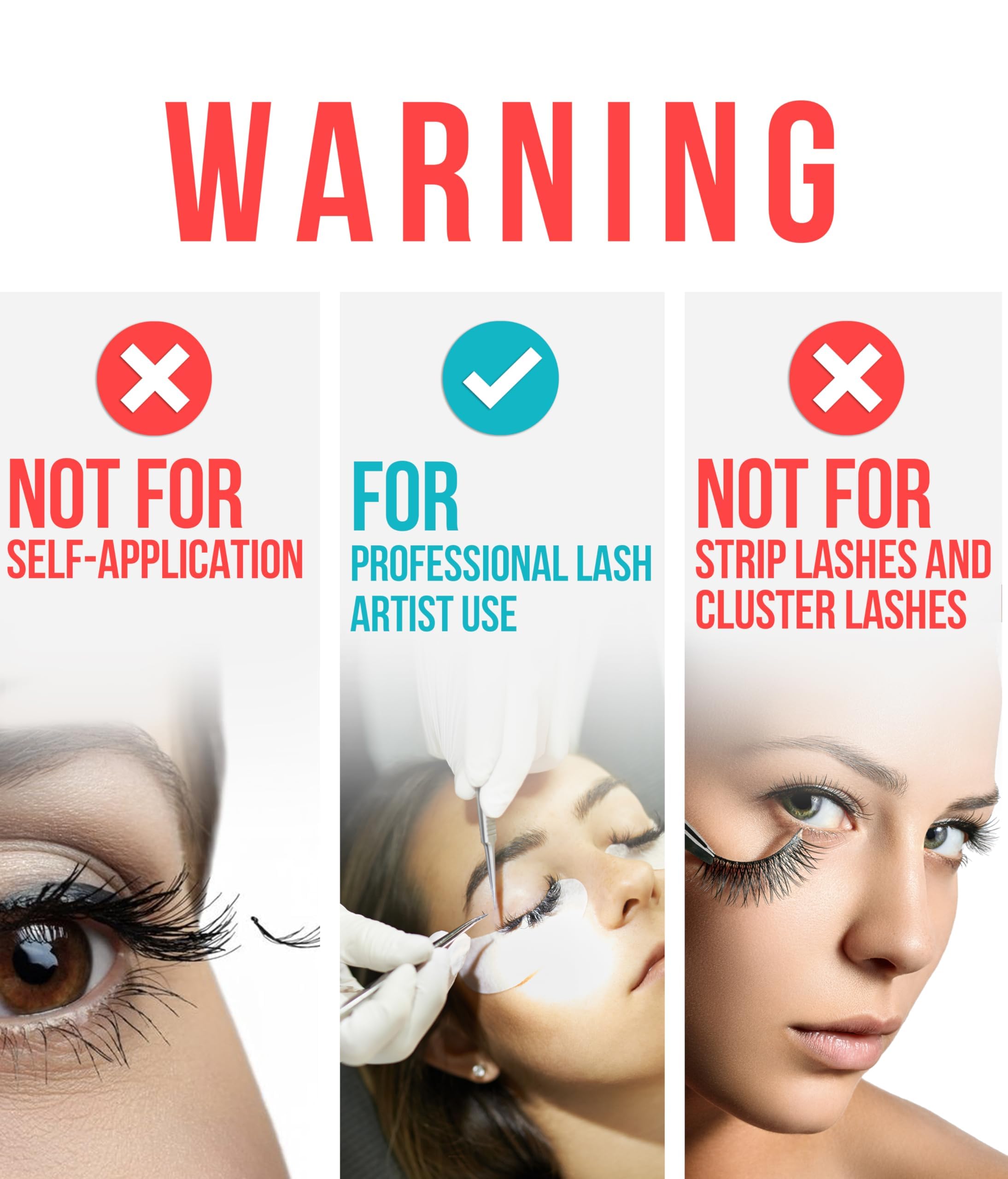 STACY LASH glue ring in use demonstrates efficient application during lash procedures