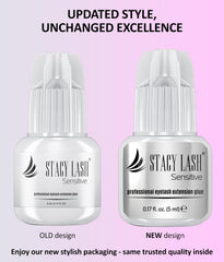 STACY LASH Sensitive sealed packaging preserves freshness and bond stability.