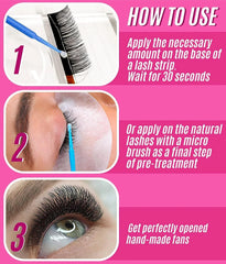STACY LASH Super Booster precision-application shot for controlled lash detailing