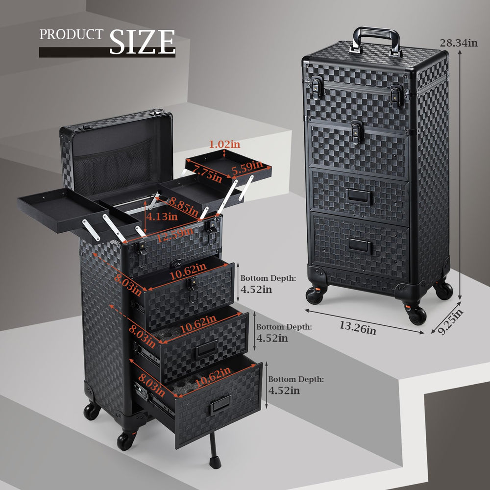 Stagiant detachable wheels provide flexible maintenance and extended lifespan.