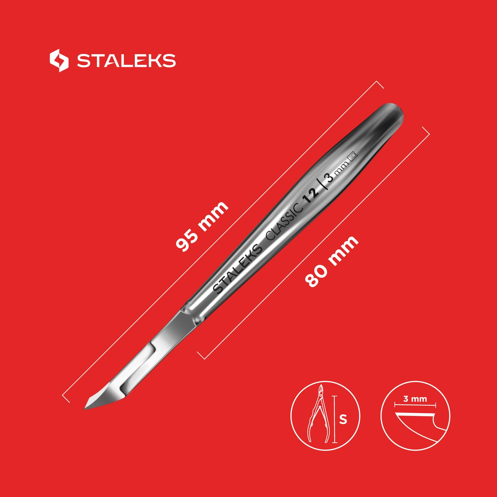 Staleks CLASSIC 12 packaged for storage and safe disinfection