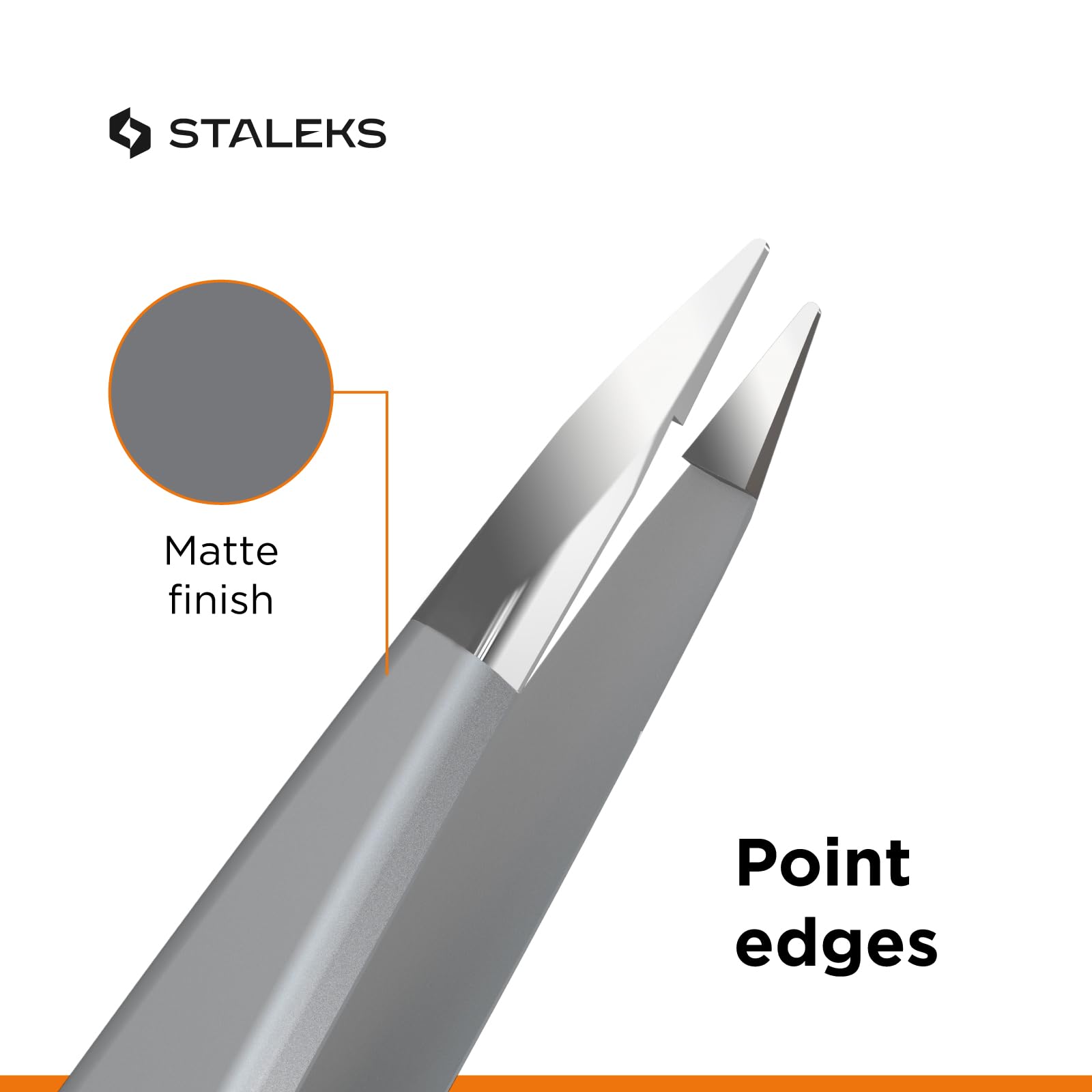 Staleks Pro Expert 10 eyebrow tweezers professional-use gear for salon-like brow shaping.