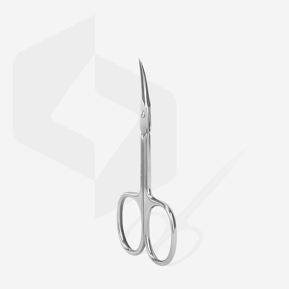 Staleks Pro Expert 50 cuticle scissors dry-heat autoclave ready for sterilization.