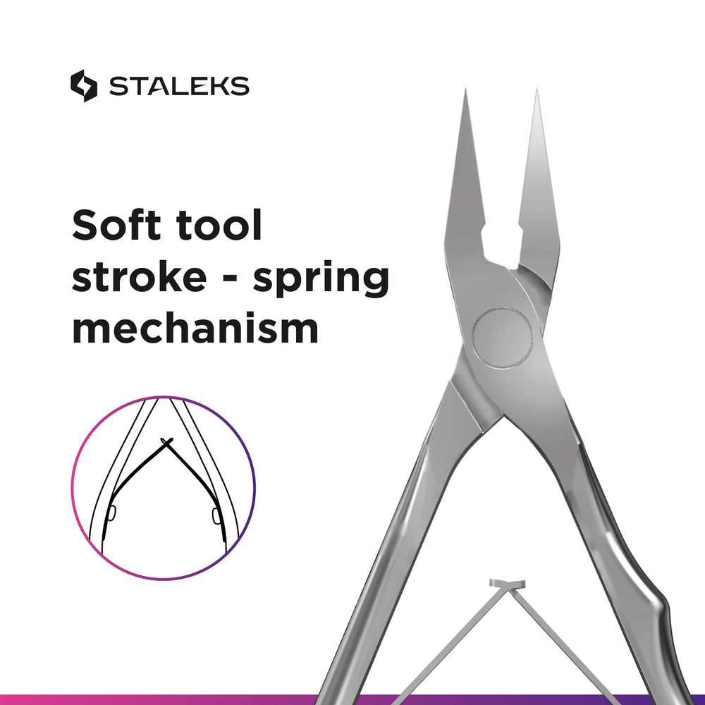 Staleks Pro EXPERT 61 stainless steel construction supports durability and sanitation