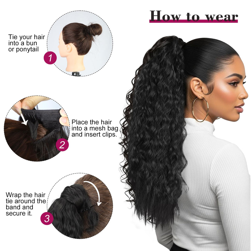 Stamped Glorious high-temperature silk fiber texture for fluffy, knot-resistant hair.