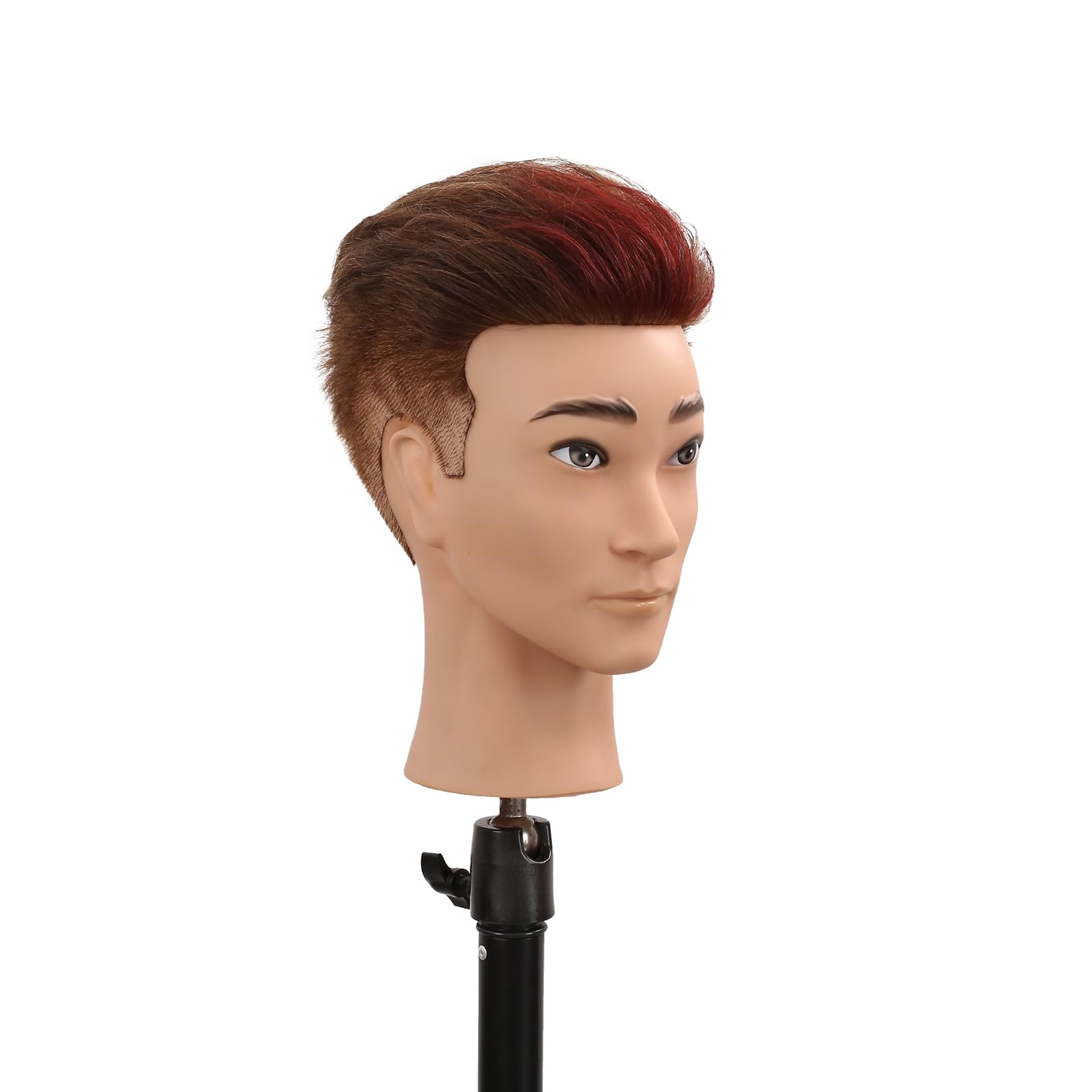 Stancia Barber Mannequin Head hair-cutting practice with real hair feel.