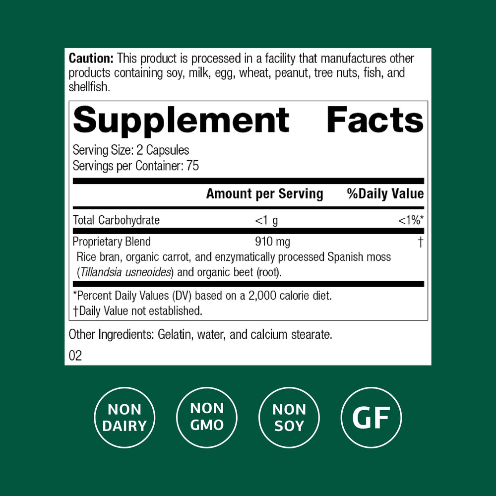 Standard Process Zymex label detail emphasizes gluten-free, non-dairy, non-soy formulation for dietary needs.