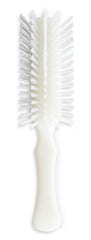 Stanley Lady Catherine hairbrush bristles resist bending to keep shape.