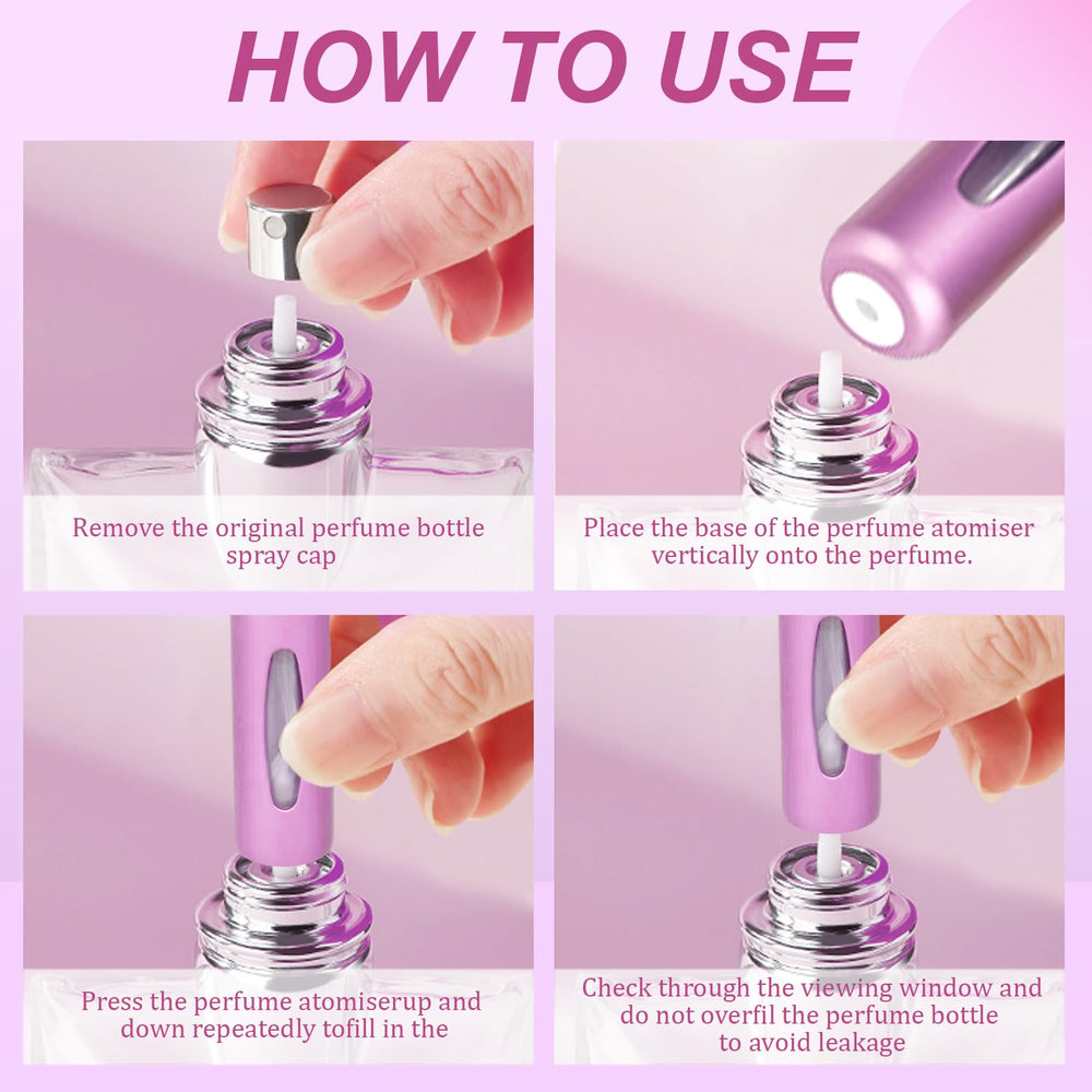 Starfa Lab clear inner vial lets you check fragrance levels at a glance.