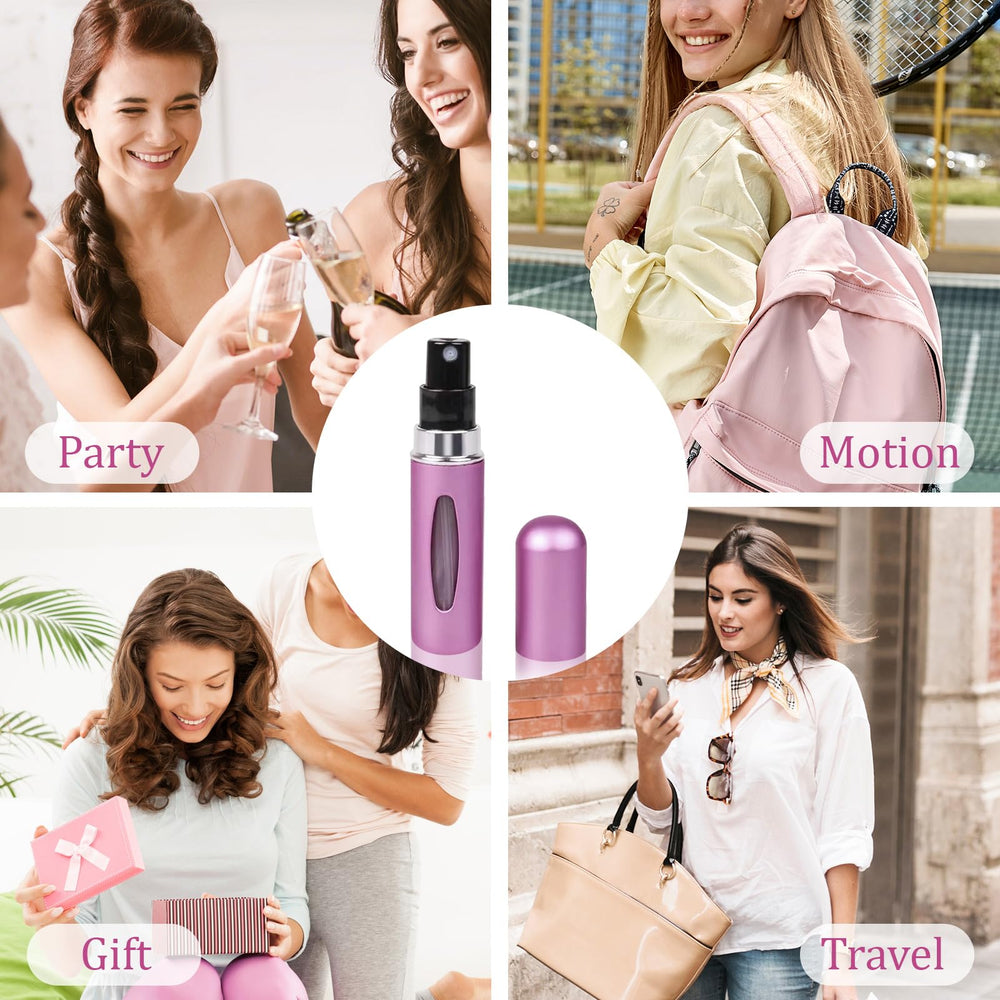 Starfa Lab travel accessory perfume containers organize multiple fragrances.