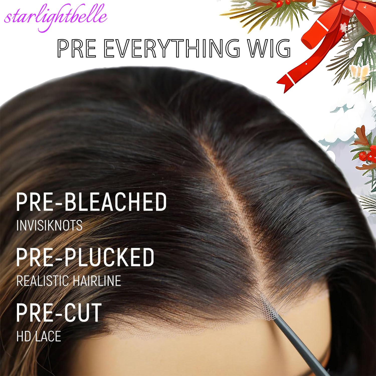 StarlightBelle 28inch body wave with 220 density adds fullness and natural movement