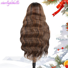 StarlightBelle hybrid base lace front and monofilament top delivers breathable comfort