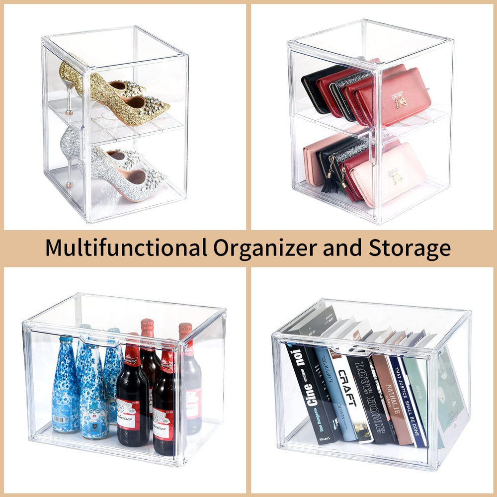 Starogegc multi-purpose countertop organizer doubles as display for accessories