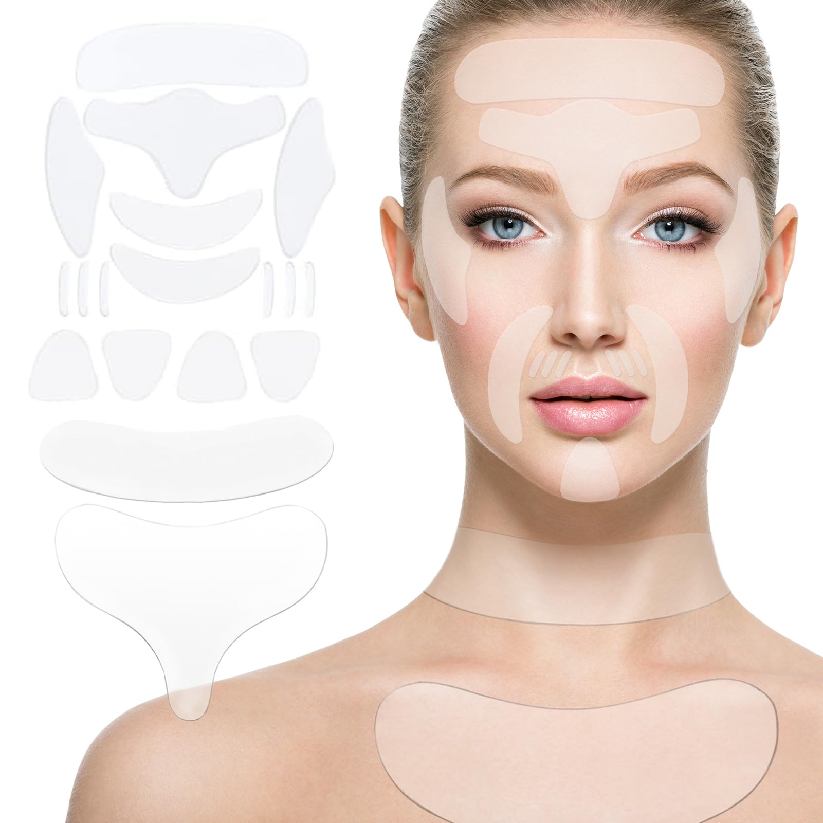 Stasover wrinkle patches on forehead for overnight smoothing of fine lines