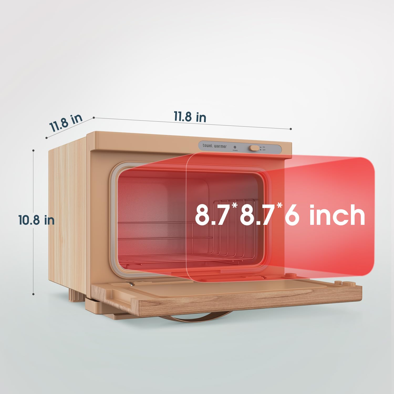 StateRiver towel warmer 70 inch plug cord offers flexible placement options.