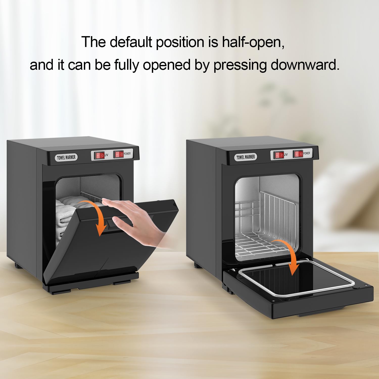 StateRiver 5L capacity unit holds 6–8 towels for small spaces