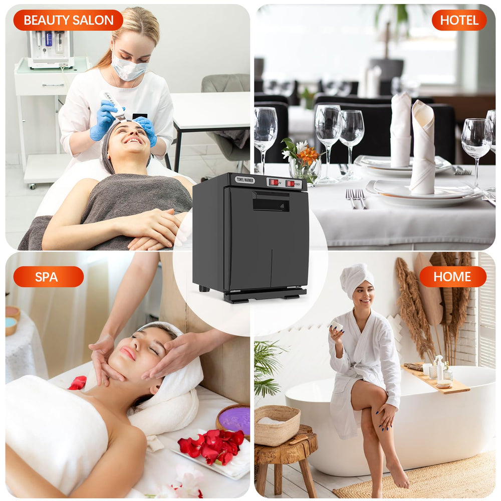 StateRiver compact towel warmer cabinet fits into tight spaces