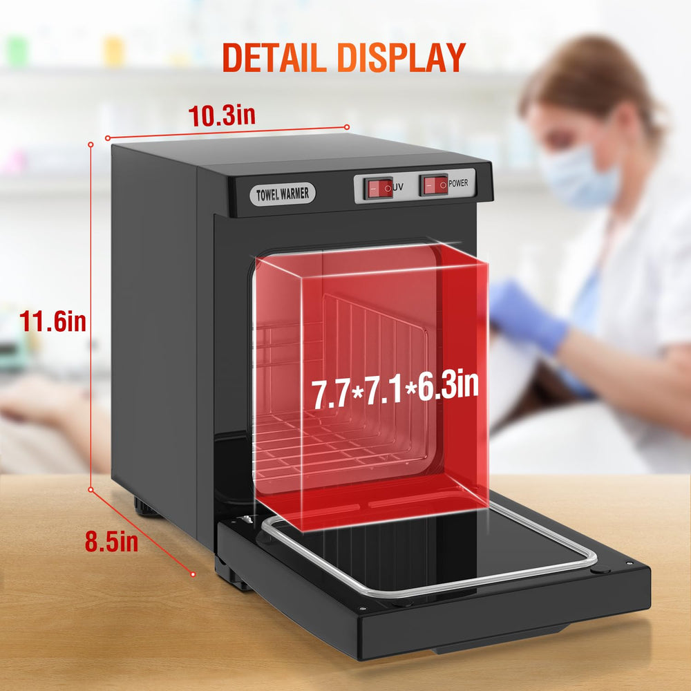 StateRiver multi-functional warmer is ideal for salons and homes