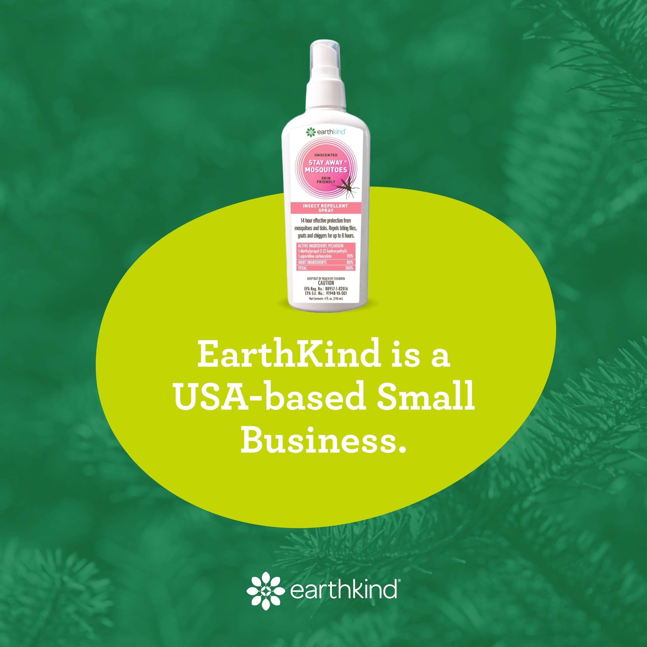 Stay Away EarthKind brand story image highlights nature-led, plant-based pest control