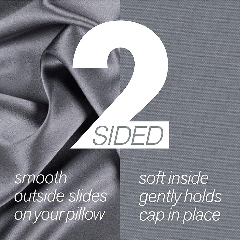 Stay On Satin bonete con ajuste cómodo para todas las tallas de cabeza