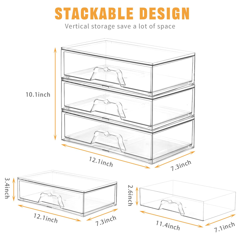 Stebopum under-sink storage organizer ideal for cosmetics and bathroom items
