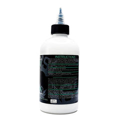 Stencil Stuff transfer gel applied on skin for sharp, long-lasting stencils.