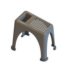 Step Up Easy Reach Foot Rest drainable pocket keeps nail tools within reach.