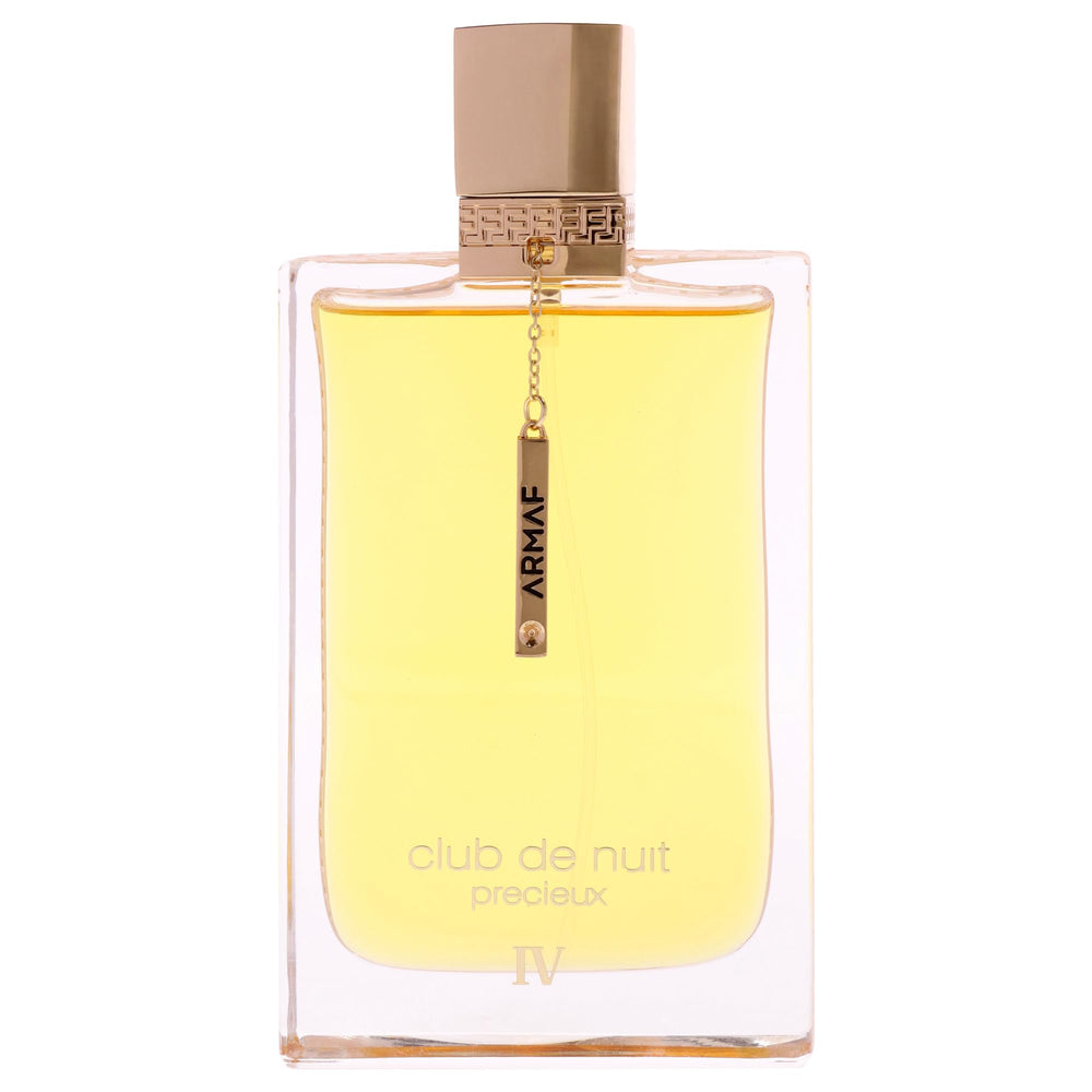 Sterling Parfums Armaf Precieux IV citrus-woody profile close-up for evening wear.