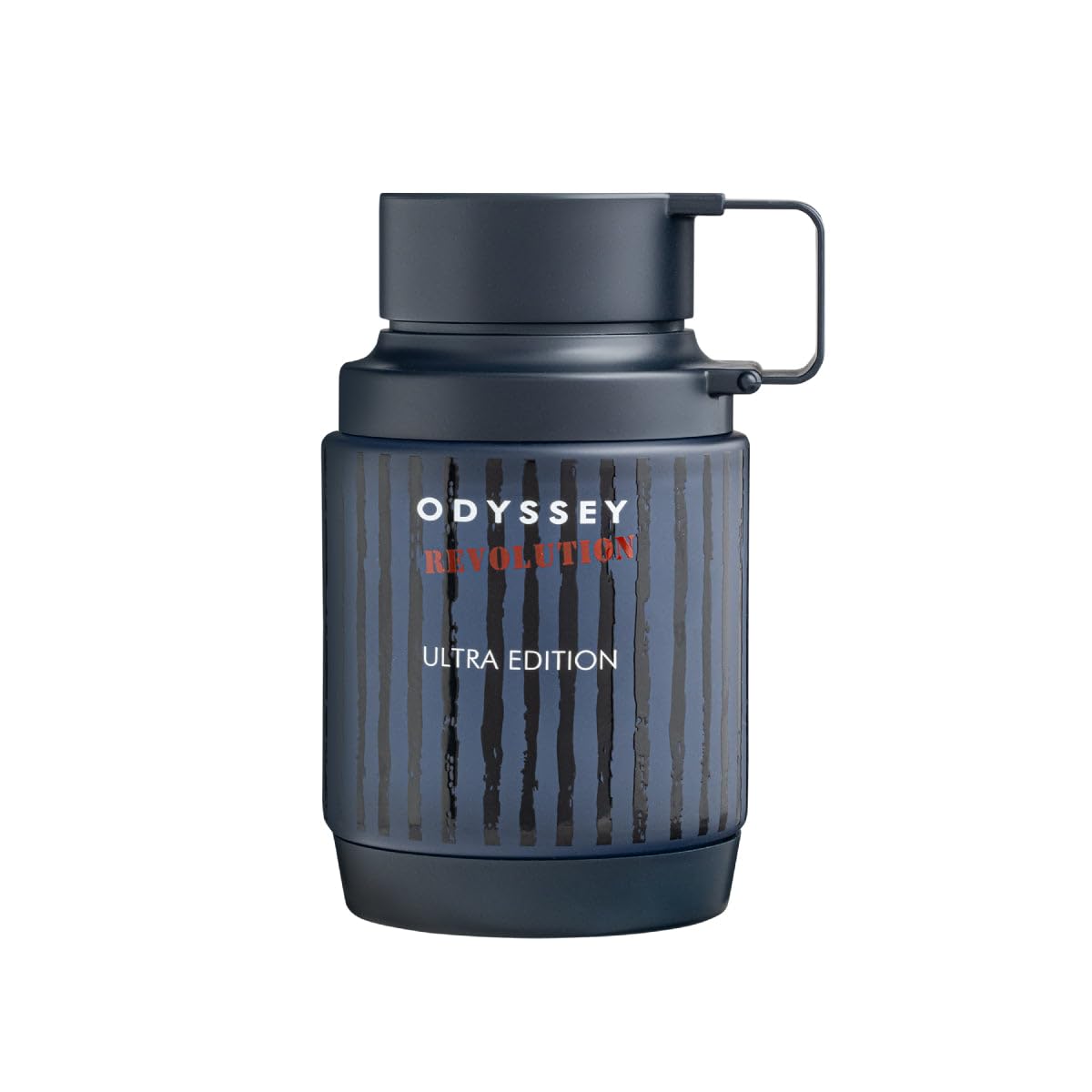 Sterling Parfums Odyssey Revolution Ultra Edition bottle front view for day-to-night confidence