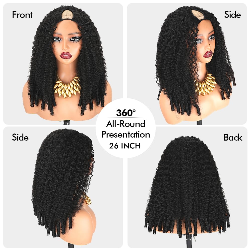 Sterly V Part Wig uses hidden clips for a secure glue-free fit.