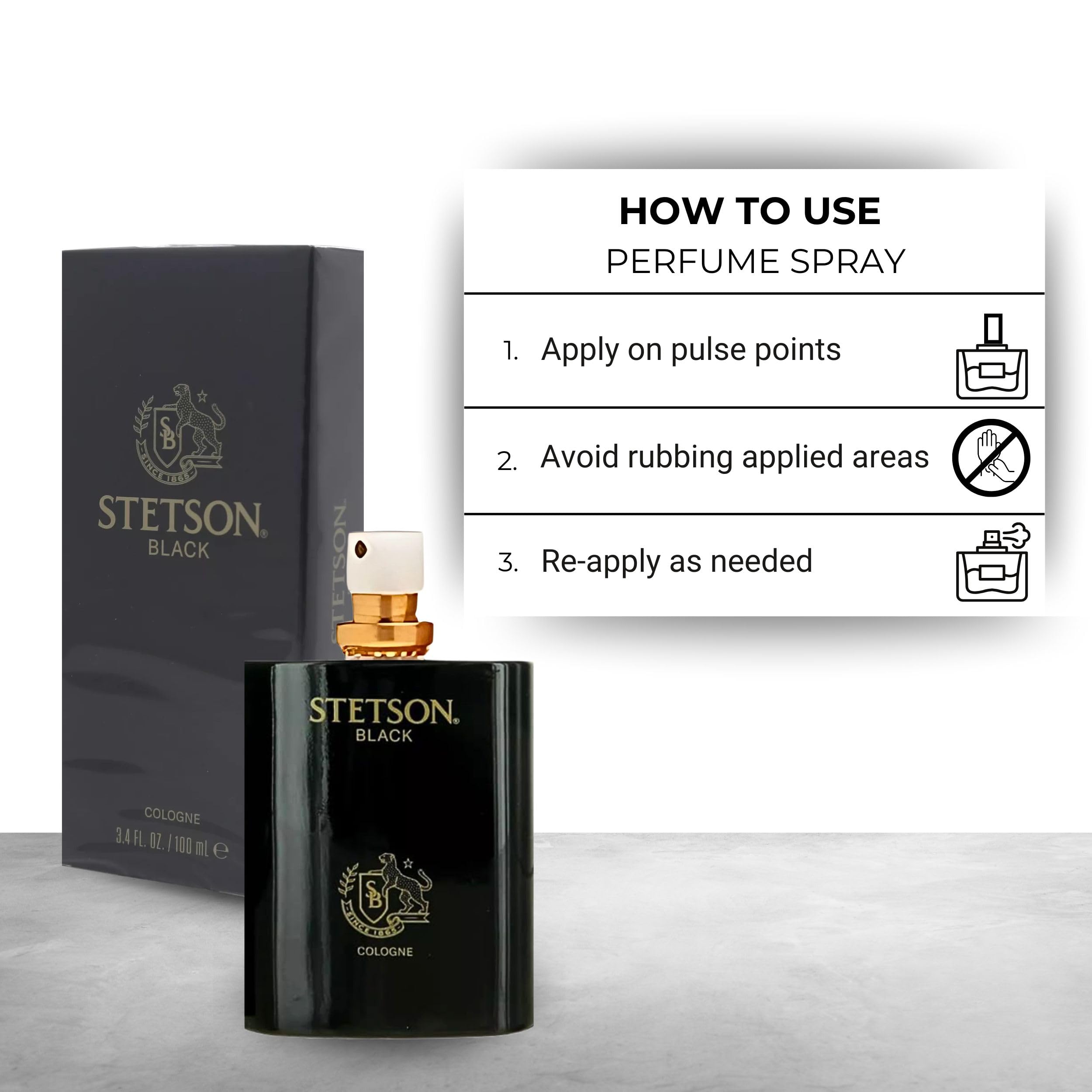Stetson Black travel display showing portable option for travel or gym.