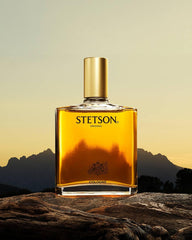 Stetson Original cap closeup emphasizing premium spray for quick freshness