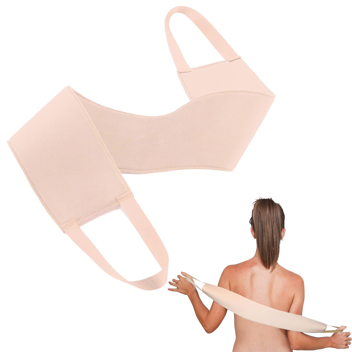 STEUGO back lotion applicator double-sided design for even coverage.
