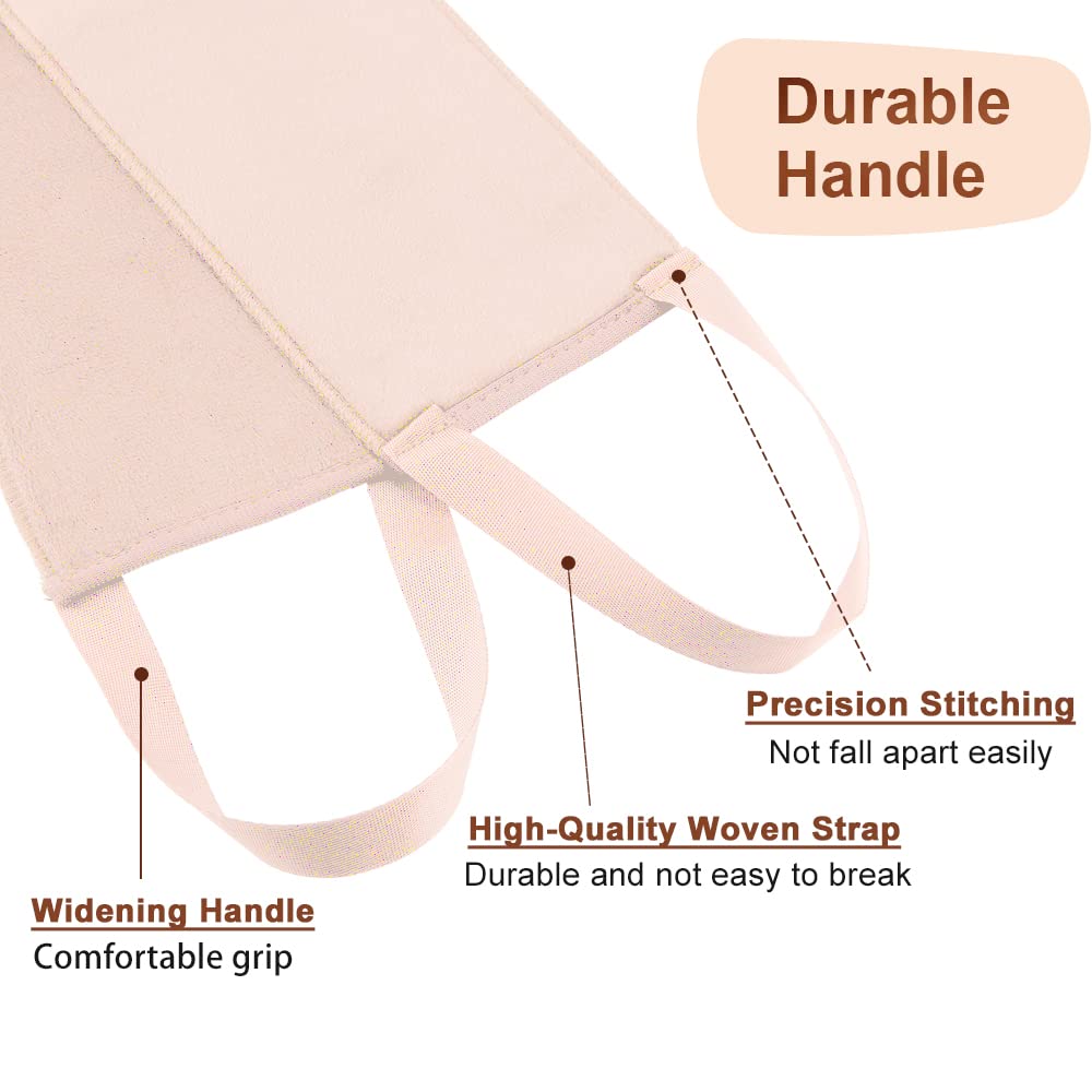 STEUGO back lotion applicator durable handles close‑up for strong grip.