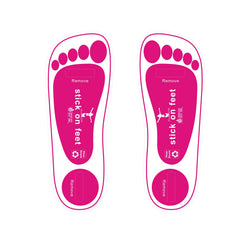 Stickonfeet premium feet pads protecting feet during spray tanning sessions