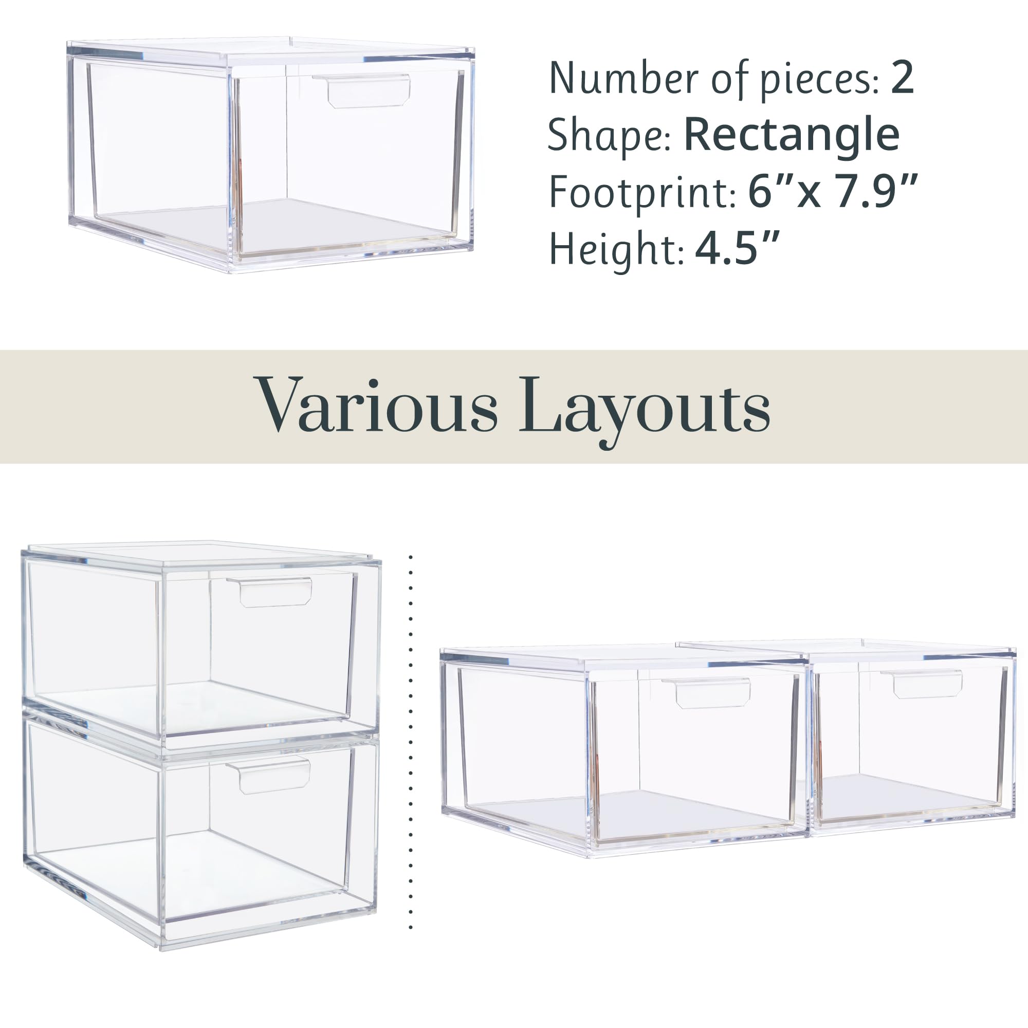 STORi Audrey USA-made bins support local production with lower transportation footprint.