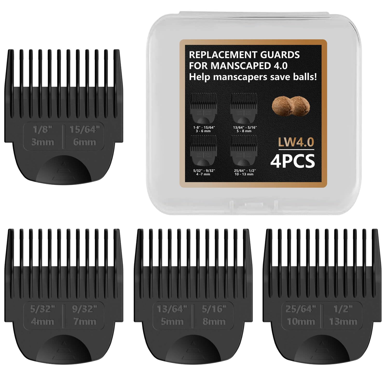 Stovast Lawn Mower 4.0 guard with eight length options supports precise grooming.
