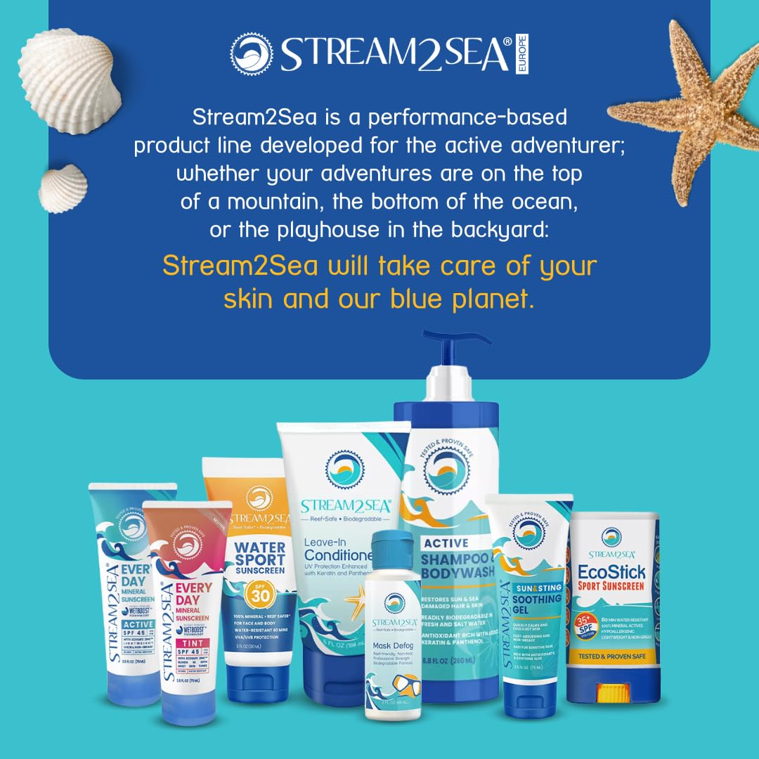 Stream2Sea everyday-sunscreen tube in bag ready for daily sun protection.
