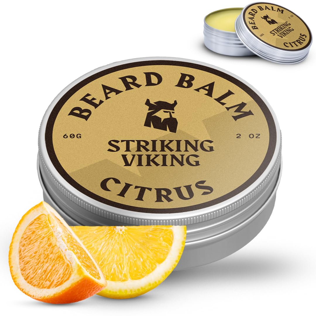 Beard Balm Striking Viking, ideal para viajes y retoques sobre la marcha.