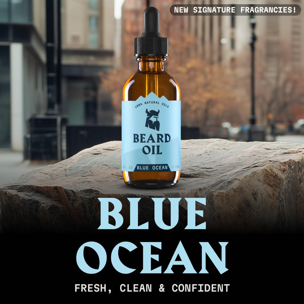 Striking Viking beard oil texture is light and quickly absorbed for easy styling.