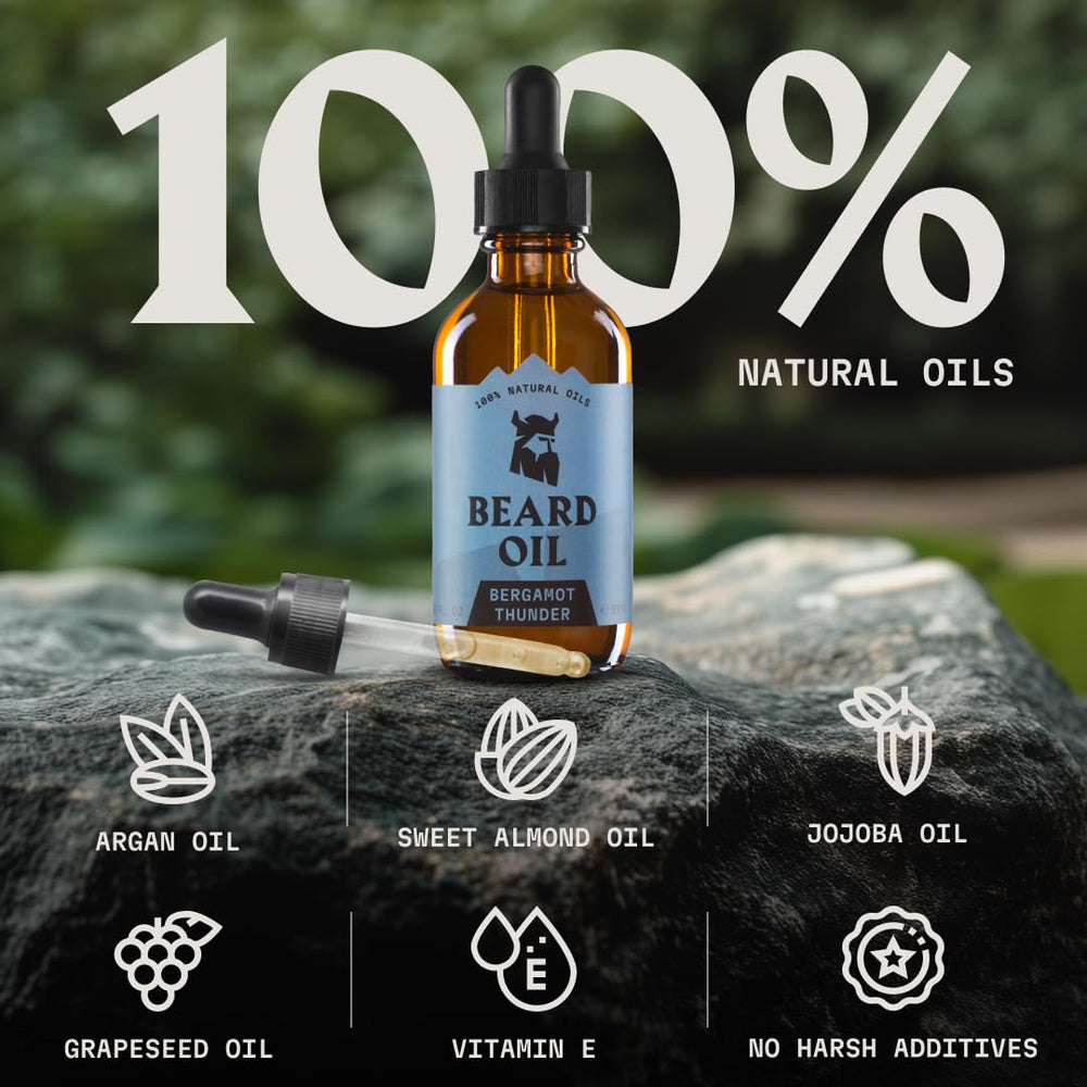 Striking Viking bottle 2oz amber-glass preserves essential oils potency.