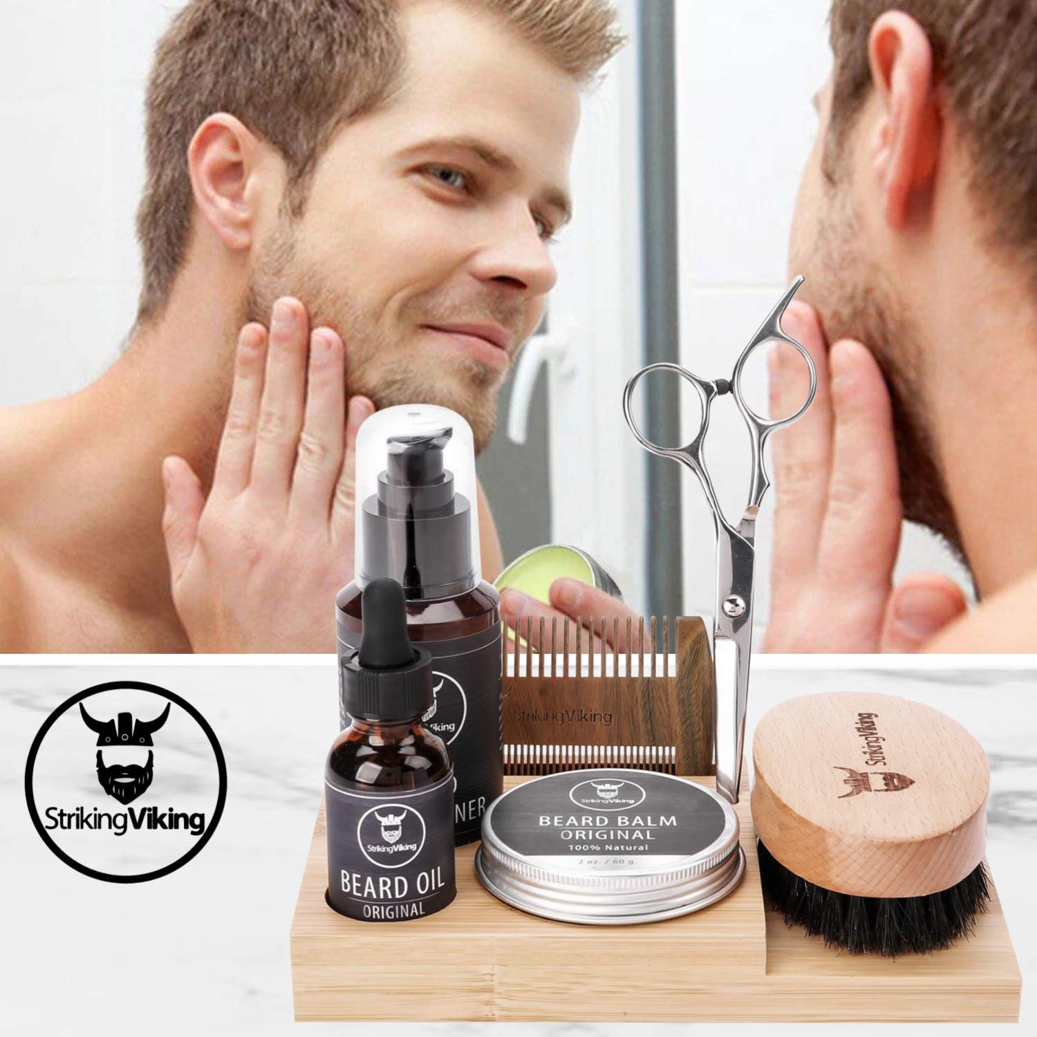 Striking Viking Portable Grooming Companion for home or travel organization