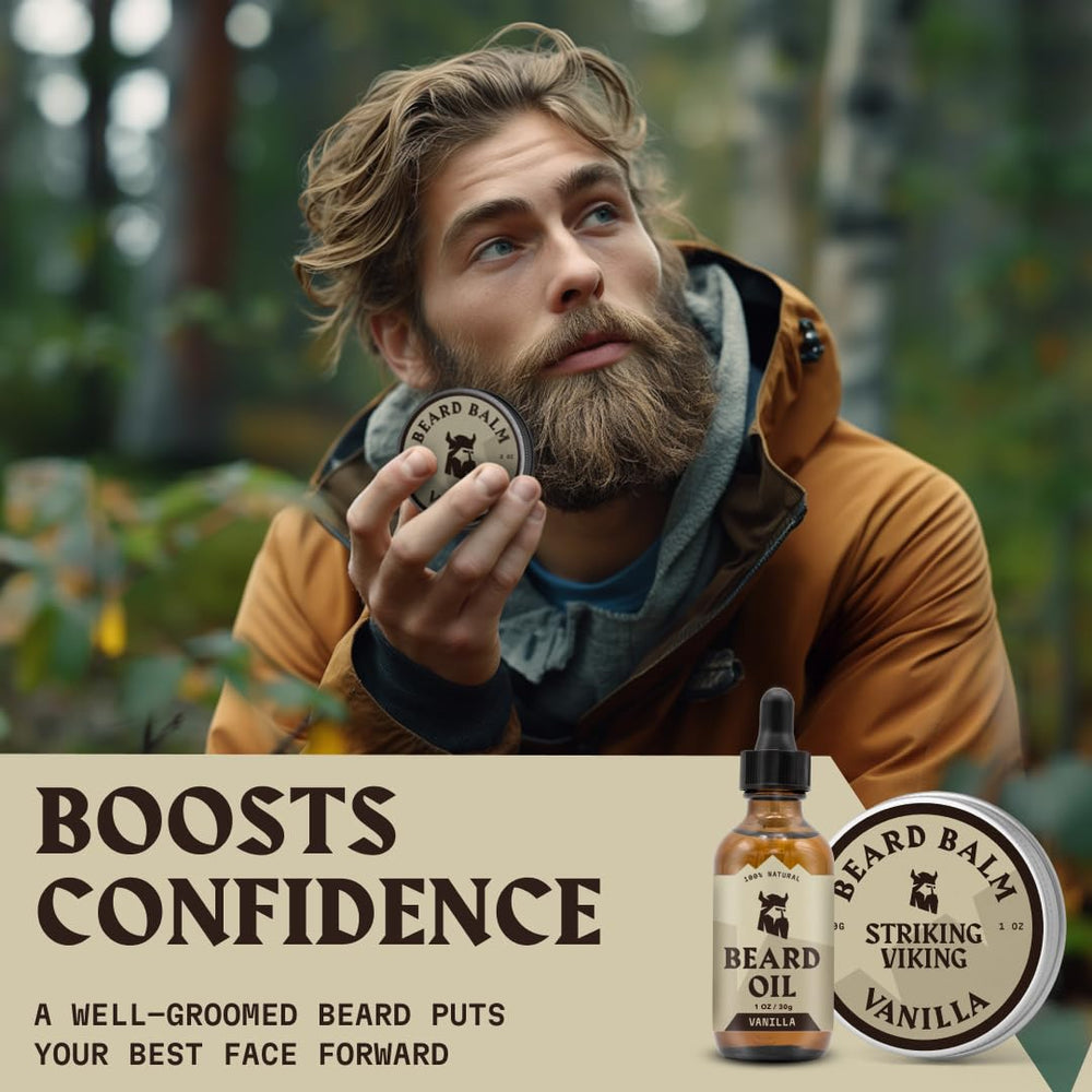 Striking Viking vitamin E boost image focused on skin nourishment.