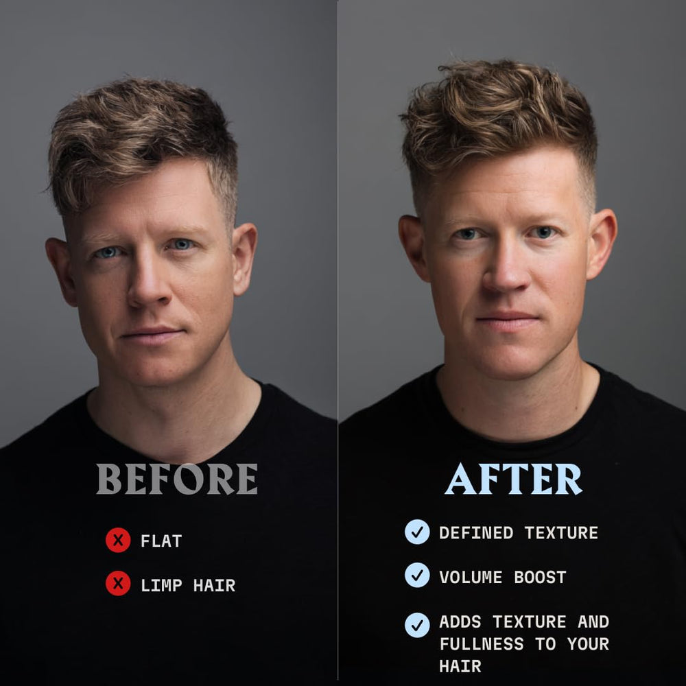 Striking Viking volume-boosted hair shot, highlights lift and body for fuller looks.