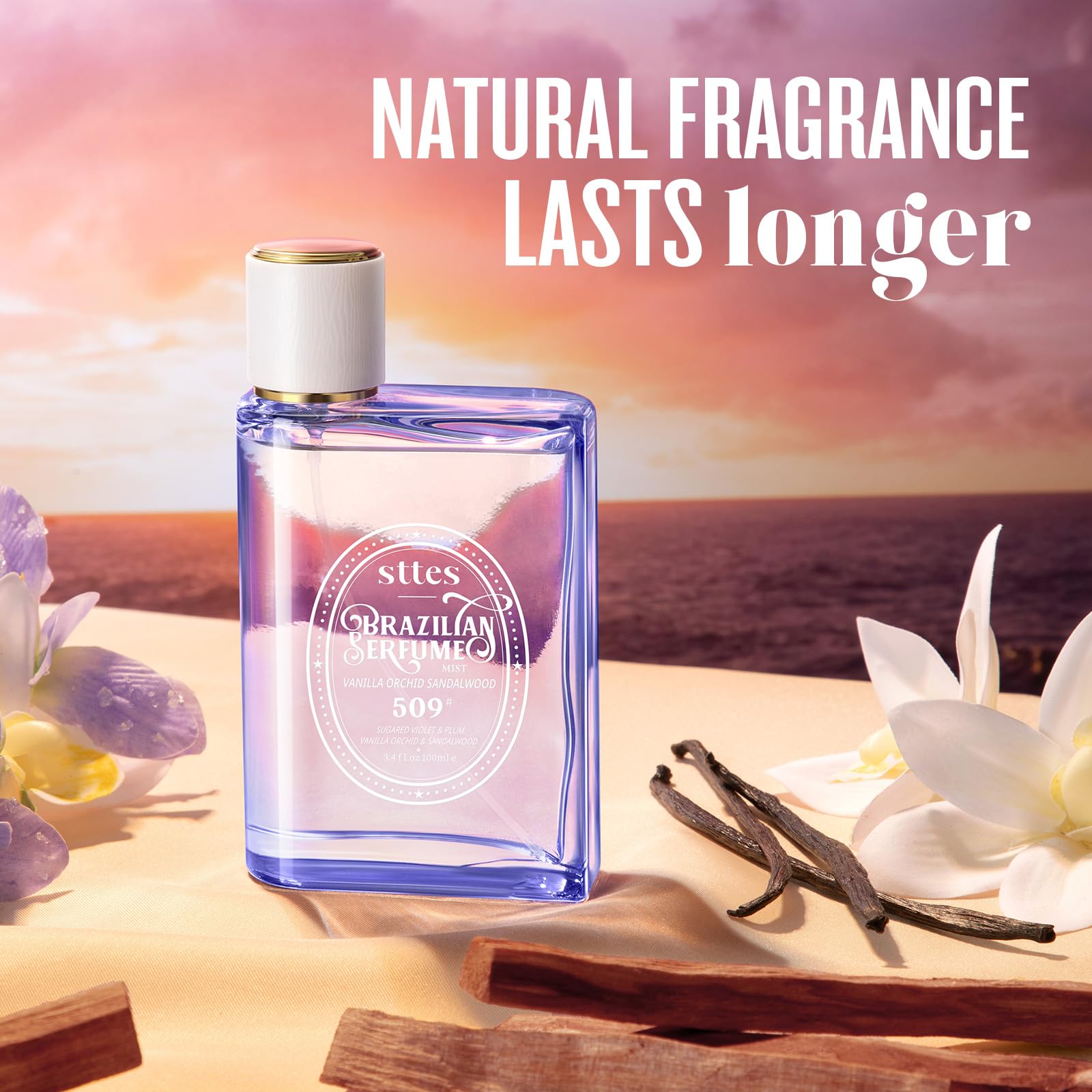Sttes Perfume 509# packaging signals premium luxury, ideal for gifting or self-purchase.