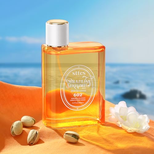 Sttes Perfume 602 heart notes sunflower jasmine evoke a vibrant daytime mood.