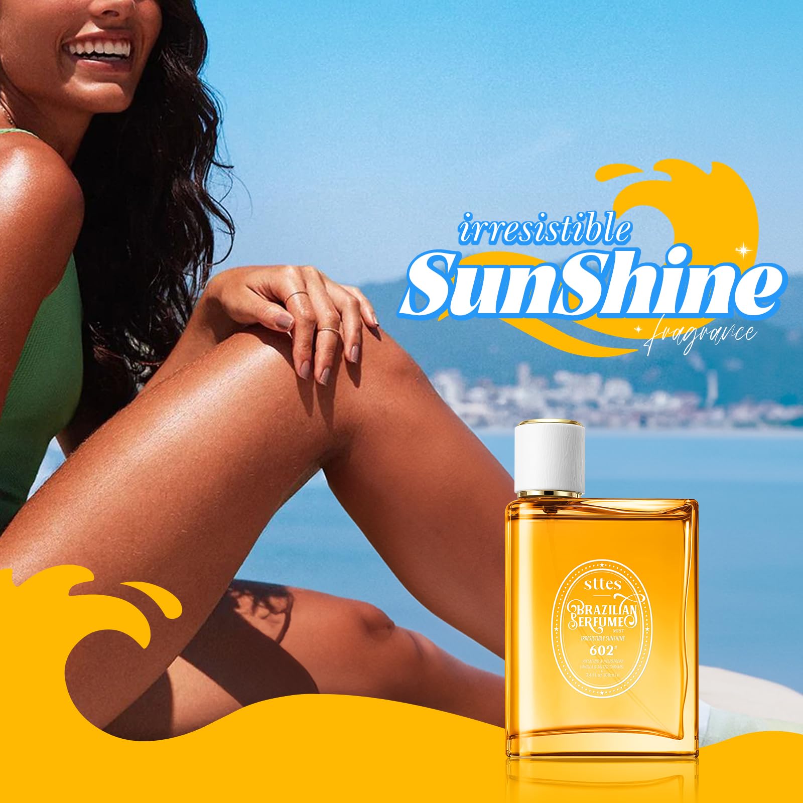 Sttes Perfume 602 liquid swirl hints at a rich vanilla gourmand core.